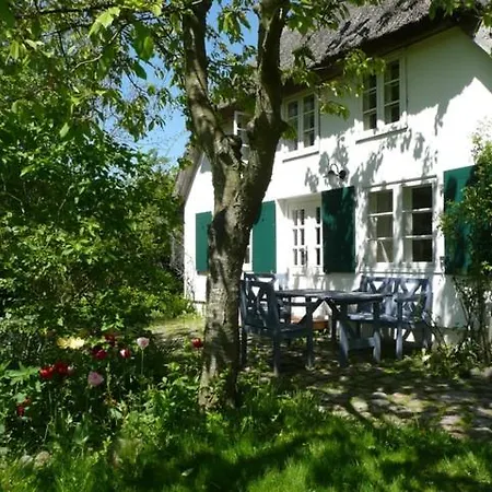 Reethaus Rosengarten Ruegen Gegenueber Hiddensee - Whg Strauchrose Im Dg